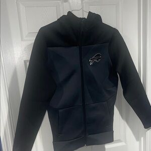 Men’s Small Antigua Bills Black Full-Zip Jacket